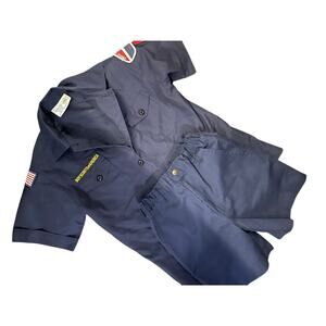 Vintage Cub Scouts BSA Uniform Shirt Shorts Youth Medium Set
